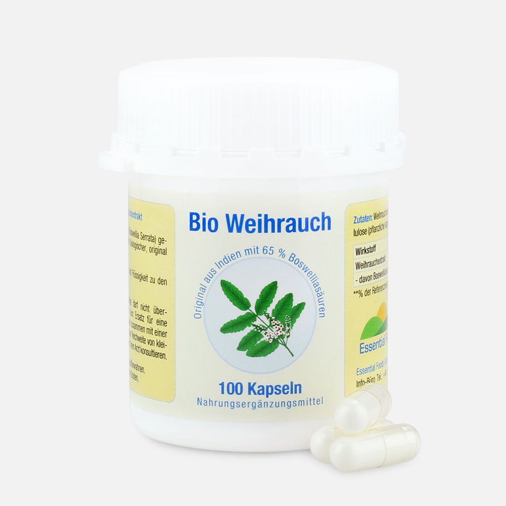 Weihrauch 400 mg Kapseln in BIO-Qualität
